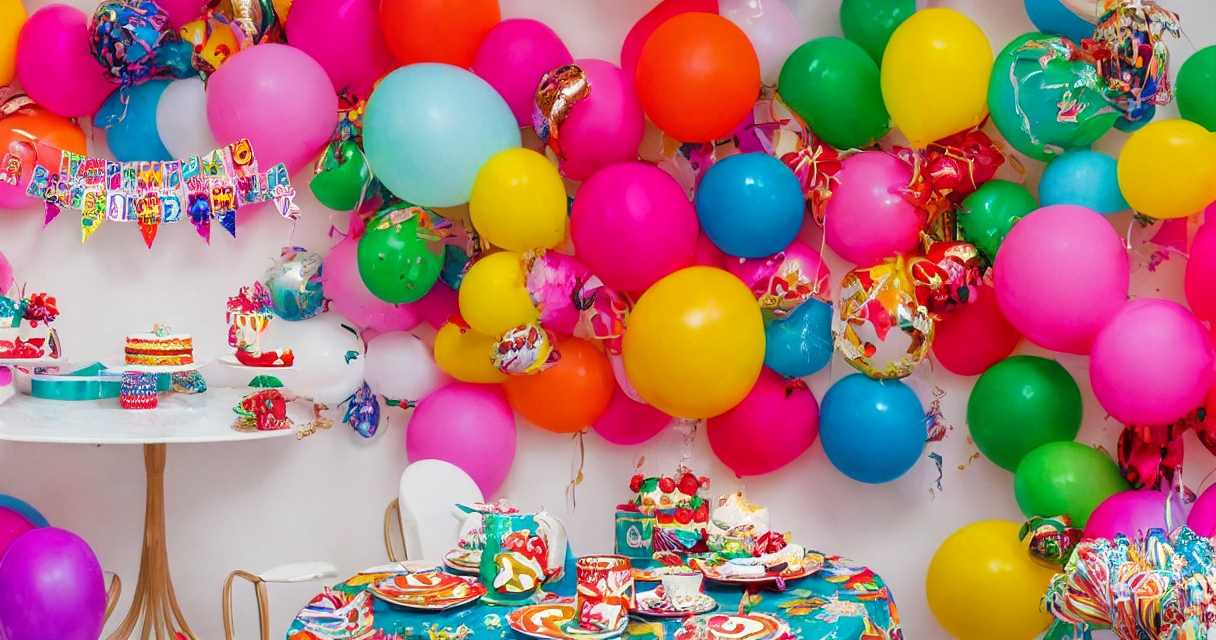 Festlige ideer til børnefødselsdage med Kids By Friis bordpynt